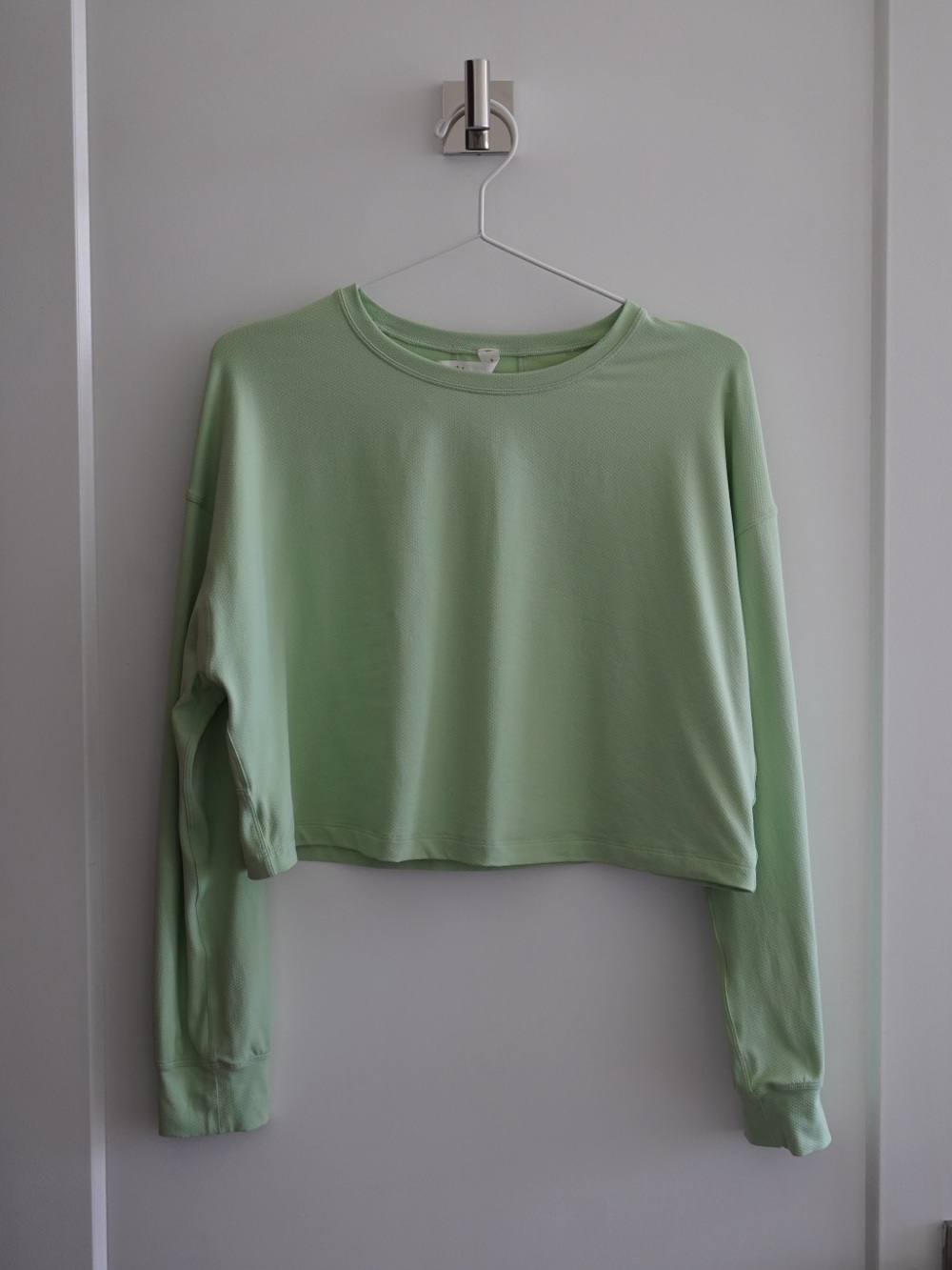 Lululemon Muscle Love Long Sleeve Shirt - Creamy Mint